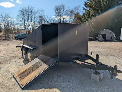 2013 custom stucco trailer Dual 8k axles with brand new tires Brand new brakeaway switch Brand new i...