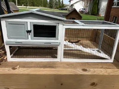 outdoor bunny hutch cage , View more