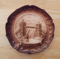 Souvenir Decorative Plate: London Tower Bridge