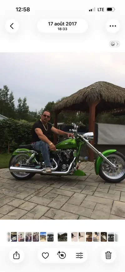 Harley Davidson 1996, moteur refait à neuf, modèle FXDWG Prix non négociable,