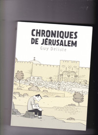 Chronique de Jérusalem (Guy Delisle) (livre illustré-BD)