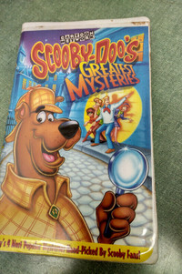 scooby doo great mysteries vhs cartoon network
