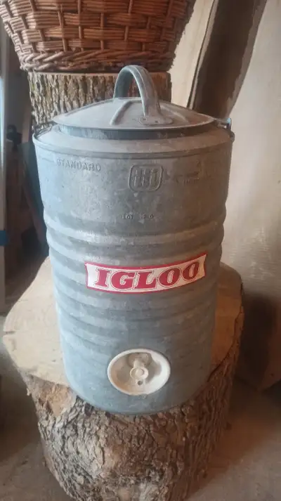Vintage Igloo Water Cooler /Dispenser-  3 gallons, View more