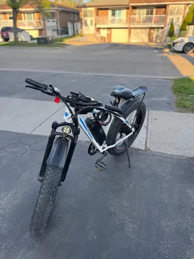 E-bike available in good condition. Only 4 months used. Good for uber and doordash.The max speed of...