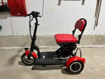 Daymak mobility in a box scooter Folds up and weighs 55 pounds so super portable! Supports weight up...