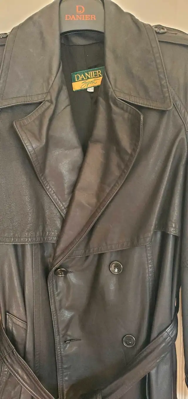 men's leather coat in Men's in Bedford - Image 3