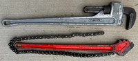 36" Ridge Aluminum Pipe Wrench