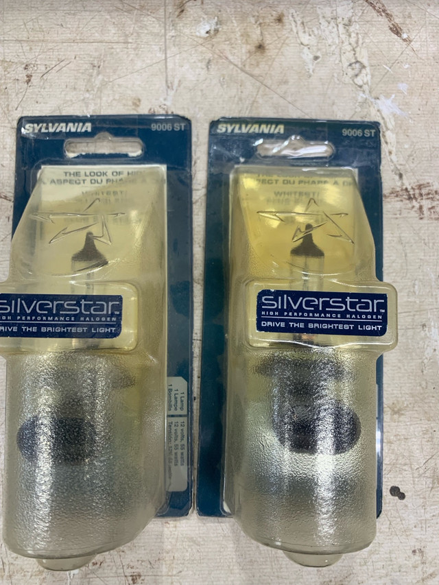 Sylvania Silverstar 9006 Halogen Headlamp Bulbs in Other Parts & Accessories in St. Albert