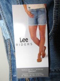 Riders by Lee Indigo Women's  Denim Shorts NEW!