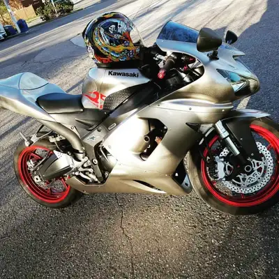 The legendary 2006 636 ZX6R can be yours. 29000 kms runs great. Tires, brakes, sprocket and chain al...
