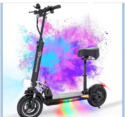 Brand new display unit Missing headlight EVERCROSS H5 Electric Scooter, Electric Scooter for Adults...