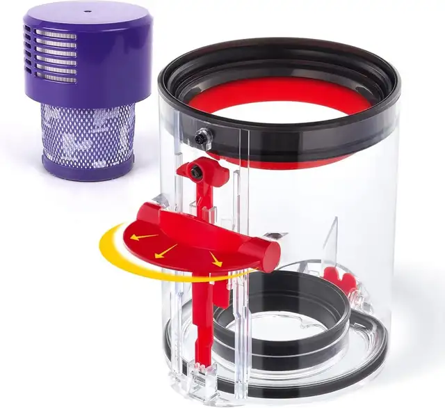 V10 SV12 Vacuum Cleaner Canister, Small Bin  for Dyson in Vacuums in Hamilton - Image 2