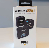 RODE Wireless Go ll w/ BOYA Lavaliere mic