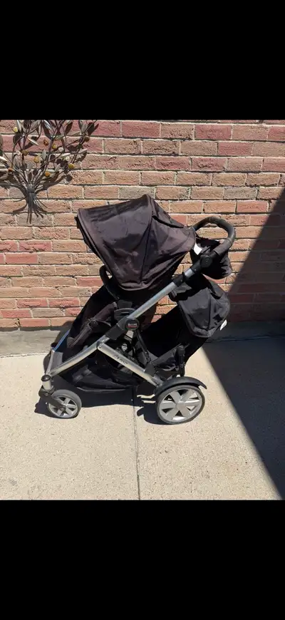 Double Stroller with Chair, Baby Bed, Baby Carseat, View more
