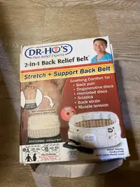 Dr HO 2  in one back relief belt for back support and pain.