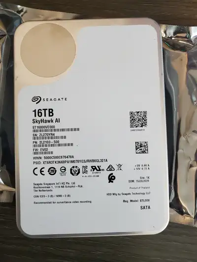 Seagate hard drive 16 TB, View more