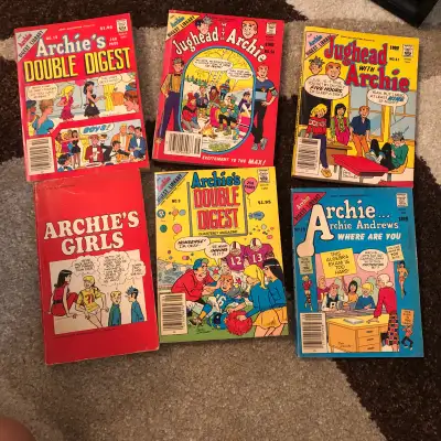 vintage Archie comic books, View more