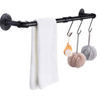 Industrial Style Towel Rack