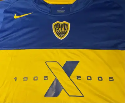 RARE Boca Juniors 2004/05 Xentenario Jersey - Large, View more