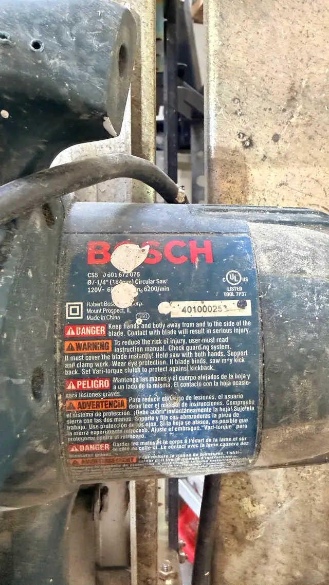 Bosch Circular Saw418059031979632641