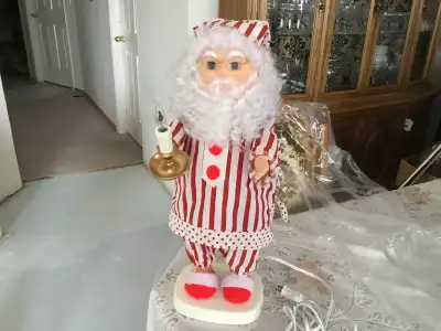 Santa Clause 26 Inches tall ,lights Up, View more