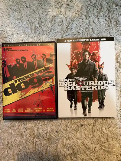  Quentin Tarantino DVD Movies $5 each , View more