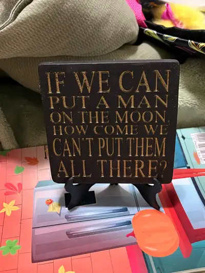 Unique saying decor coaster with Stand, View more