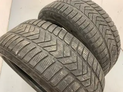 two used winter tires off rim. In good condition. Two tires total for just $150. Pirelli Sottozero I...