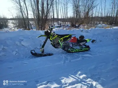 LOOKING FOR OFFERS may consider an older sled and cash Amazing Snowbike with Many upgrades - carbon...