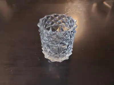 Short Vase or Candle Vessel, View more