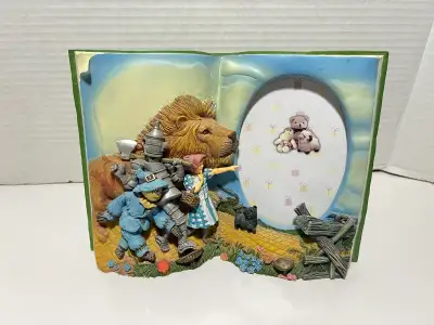 2002 Wizard of Oz Storybook 3D Ceramic Photo Picture Frame, View more