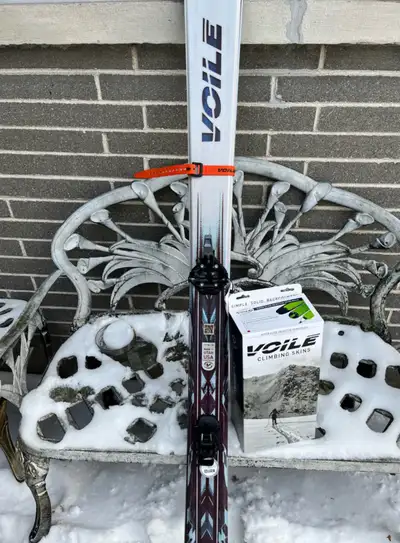 NEW Voile Objective BC backcountry Skis, Skins, Dynafit binding, View more