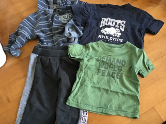 10 PIECES SZ 2 AMERICAN APPAREL ROOTS GAGOU TAGOU BRAND CLOTHING in Clothing - 2T in Peterborough - Image 3