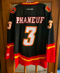 Dion Phaneuf Calgary Flames Jersey RARE 25th Anniversary (NEW XL