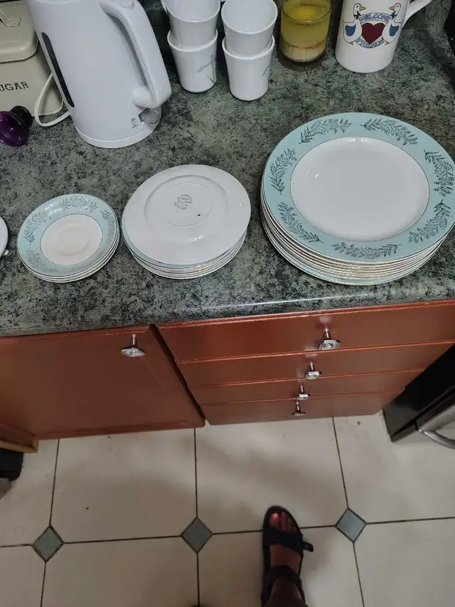 Barratts Delphatic White Dinnerware Set