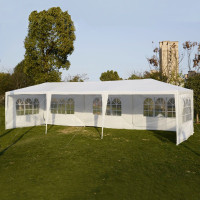 NEW 10X30 FT PARTY TENT & 7 WINDOW SIDE PANELS 1030PT