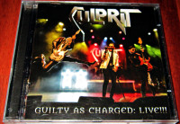 CD :: Culprit – Guilty As Charged: Live!!!  (MINT) $18 Dollars