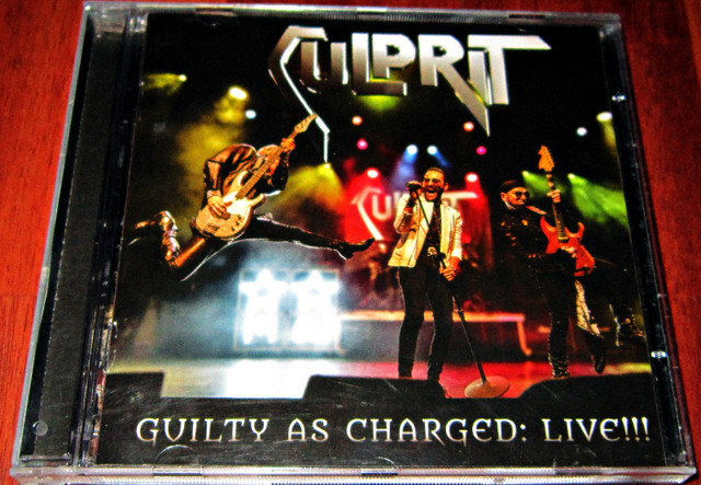 CD :: Culprit – Guilty As Charged: Live!!!  (MINT) $18 Dollars in CDs, DVDs & Blu-ray in Hamilton