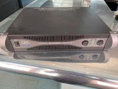 Three QSC PLX 1602 Power Amplifier available. Refurbished three years ago, two units have seen regul...