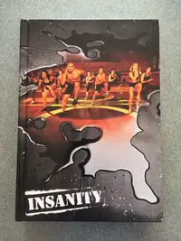 BeachBody Insanity 10 DVD workout set nutrition guide mint 