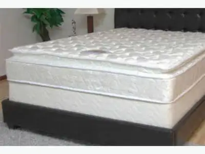 TWIN SIZE PILLOWTOP MATTRESS AND BOXSPRING, View more