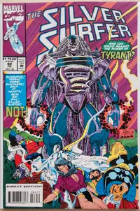 Marvel Comics Silver Surfer 82 1st Full Appearance of Tyrant 8.5