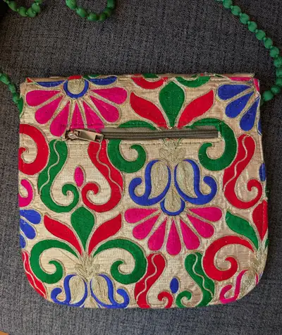 Handcrafted Sling bag, View more