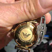 Emprio Armani 1925 women’s slim 2 tone rose gold watch   in Jewellery & Watches in Oakville / Halton Region - Image 2