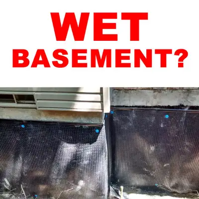 WET BASEMENT - DAMP PROOFING - CRACKED FOUNDATION, View more