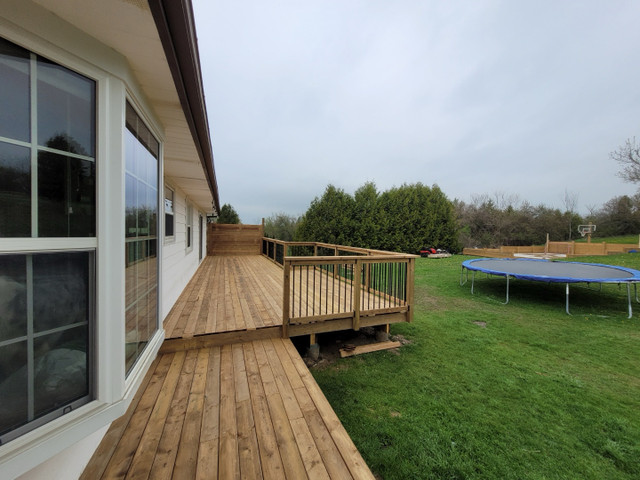 Fences, Decks and Post hole services in Fence, Deck, Railing & Siding in Peterborough - Image 2