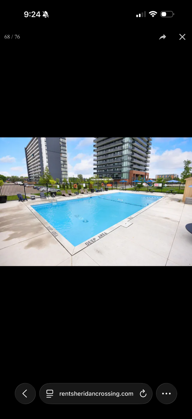 Lease Takeover — 2BR/2BA Corner Unit, 10th Floor, Lake + CN Towe in Long Term Rentals in Oakville / Halton Region - Image 4