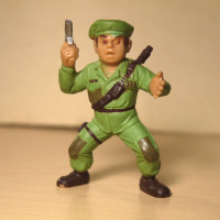 1987 GUTS AND GLORY ACTION FIGURE "SOLDIER" "MILITARY"