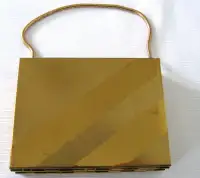 VINTAGE 1950s COMPACT PURSE / MINAUDIERE with ACCESSORIES