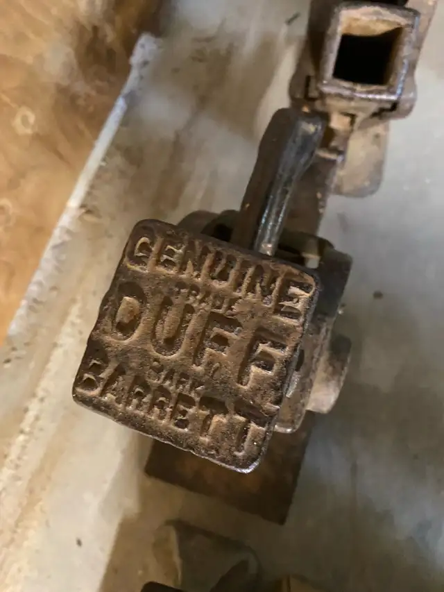 Vintage Duff/Simplex railroad jack62863739347587122